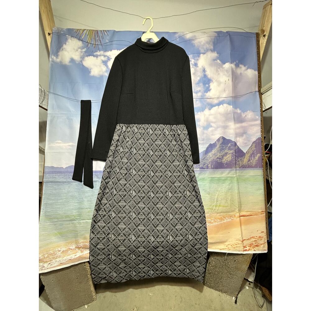 Vintage Women's Long Dress Looks Handmade no tag see measurements